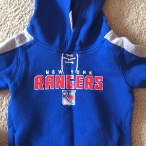 New York Rangers 4t sweat suit and pants